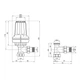 Термокомплект для радиатора DANFOSS RAS-C+RA-FN+RLV-S угловой 1/2" с боковым подключением 013G2228 - изображение 2