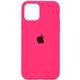 Чохол Silicone Case Full Protective (AA) для Apple iPhone 11 (6.1") Рожевий / Barbie pink Без бренду - зображення 1