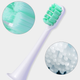 Насадки (2 шт) для электрощетки Xiaomi Mijia Sonic Electric Toothbrush T500 сяоми миджа T700 T300 Белый с зеленым - изображение 5