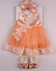 Подарочный Комплект 3 ед. Bibaby Персиковый 56 см 67014 (452216) - изображение 1