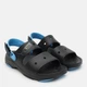Мужские сандалии Crocs Classic All-Terrain Sandal 207711-0ZQ 46-47 (M12) 30 см Black/Oxygen (196265114603) - изображение 2
