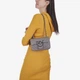 Сумка женская кожаная на цепочке кросс-боди маленькая Regina Notte Сrossbody 3127 Антрацит - изображение 2
