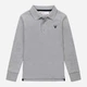Детское поло с длинным рукавом Minoti 11POLO 6 37225JNR 98-104 см Серое (5059030922405) - изображение 1