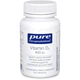 Вітамін D Pure Encapsulations Vitamin D3 10 mcg /400 IU 120 Caps PE-00622 - зображення 1