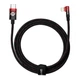 Кабель Baseus MVP 2 Elbow-shaped Fast Charging Data Cable Type-C to iP 20W 2 м Black/Red (CAVP000320) - изображение 1