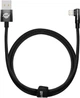 Кабель Baseus MVP 2 Elbow-shaped Fast Charging Data Cable USB to iP 2.4A 1 м Black (CAVP000001) - изображение 2