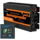 Инвертор преобразователь напряжения Edecoa Spannungswandler 12-230v 1000/2000w чистый синус (пульт дистанционного управления) - изображение 1
