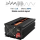 Інвертор Чистий сінус Edecoa Spannungswandler 12-230v 2500/5000w (пульт дистанційного керування) - зображення 3