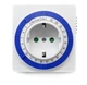 Розетка з таймером FERON 3500W/16A (добова) ТМ32/61923 - зображення 1