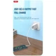 Мережевий зарядний пристрій XO L100 Lightning 4USB (1USB QC3.0 + 3USB 2.4A) 18W Швидка зарядка White - изображение 4