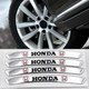 Наклейки на диски (на колеса) HONDA (Хонда) Серебристые CountryMan - изображение 2