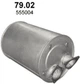 Глушник POLMO DAF 95, DAF W315, BOVA Futura Polmostrow (79.02) (Polmo-79.02) - зображення 1