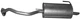 Глушник POLMO Nissan Micra IV 1.2 Polmostrow (15.34) (Polmo-15.34) - зображення 1