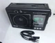 Акумуляторний радіоприймач MP3 USB FM 88-108MHz радіо Golon - зображення 5