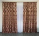 Комплект готових штор із люрексом 150x270 cm (2 шт) ALBO Бордові (SH-D26-20) - зображення 1