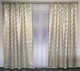 Комплект готових штор із люрексом 150x270 cm (2 шт) ALBO Молочні (SH-D26-22) - зображення 4
