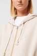 Худі No Brand Zip Hoodie Beige S - зображення 4