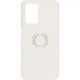 Чехол Fiji Holder Ring для Xiaomi Redmi Note 10 Pro бампер накладка с подставкой Ivory White - изображение 1
