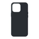 Силіконовий чохол для Apple iPhone 14 Pro, ICON2 Case, Чорний, протиударний, панель, захист всього корпусу, матова поверхня Soft Touch, виступає над дисплеєм, сумісний із захисними склом і плівками, з мікрофіброю, ArmorStandart (ARM63601) - зображення 1
