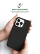 Силіконовий чохол для Apple iPhone 14 Pro, ICON2 Case, Чорний, протиударний, панель, захист всього корпусу, матова поверхня Soft Touch, виступає над дисплеєм, сумісний із захисними склом і плівками, з мікрофіброю, ArmorStandart (ARM63601) - зображення 8