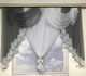 Короткая тюль в детскую ALBO 200x160 cm Серая (KU-176-35) - изображение 7