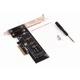 Контролер PCIe to M.2 NVMe AgeStar (AS-MC01) - зображення 3