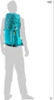 Рюкзак туристический Naturehike NH18Y045-Q 45 л Голубой (6927595730508) - изображение 5