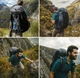 Рюкзак туристический Naturehike Rock NH20BB113 40+5 л Черный (6927595765401) - изображение 5