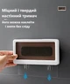 Водонепроницаемый настенный держатель для телефона в душевую комнату (белый) - изображение 4