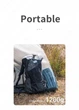 Самонадувний килимок Naturehike (200x65x3 см) Одномісний (блакитний) - зображення 6