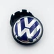Ковпачки (заглушки) в литі диски VW (Фольксваген) Countryman 65 мм Хром лого - зображення 2