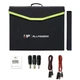 Солнечная панель ALLPOWERS с сумкой и кабелями (18V, 2*USB, 100W, 5.4A,18V складная, туристическая, КПД 23%, с ручкой, для зарядки) - изображение 2