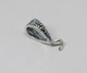 Ушко для кулона серебряное 13,3х4 mm 0,53 г - изображение 3