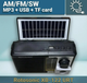 Радіоприймач із сонячною панеллю та ліхтариком Rotosonic XB-122URT FM/AM/SW USB - зображення 6