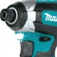 Гвинтокрут імпульсний акумуляторний Makita DTD153Z (170 Нм, 1/4", BL, LXT, без акумуляторів та зарядного пристрою) - зображення 2