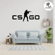 Наклейка на авто Oracal Counter-Strike CS:GO Черная 40х17см (NA000-32-b4) - изображение 2