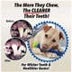 Зубна щітка для собак не містить фталатів Сhewbrush Dog Dummy Bone Blue/Green - зображення 5