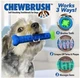 Зубна щітка для собак не містить фталатів Сhewbrush Dog Dummy Bone Blue/Green - зображення 7