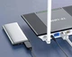 Кабель для роутера від повербанка з перетворювачем на 9V, DC 2.1x5.5mm, USB 5V-->9V адаптер, перехідник + USB світильник - зображення 4