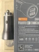 Автомобильное зарядное устройство (АЗУ) LDINO C4070 Quick Charge 3.0 на 2 USB Серебро - изображение 3