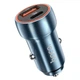 Автомобильное зарядное устройство HOCO Z46A Blue whale PD20W+QC3.0 car charger Sapphire Blue - изображение 5