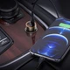 Автомобильное зарядное устройство с кабелем Lightning Быстрая зарядка HOCO Z46A |1USB, 18W| Серый - изображение 4