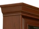 Вітрина у вітальню Соната 2D2S /1100х430х2045 з ДСП колір каштан Gerbor Holding - зображення 5