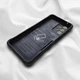 Протиударний чохол ANTI-STRIKE Real для Samsung Galaxy A33 5G бампер броньований з підставкою і кріпленням на магніт Чорний - зображення 3