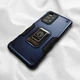 Протиударний чохол ANTI-STRIKE Real для Samsung Galaxy A33 5G бампер броньований з підставкою і кріпленням на магніт Синій - зображення 2