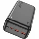 Power Bank Hoco J101B 30000mAh Astute PD20W+QC3.0 22.5W 2USB Micro/Type-C Быстрая зарядка Черный - изображение 2