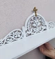 Иконостас на 1 полку, полка под иконы (плоская) Diy_UA Вензель Белый - изображение 3