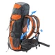 Рюкзак туристический Naturehike NH70B070-B 70 л + 5 л оранжевый - изображение 5