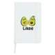 Блокнот А5 Лайк Авокадо (Likee Avocado) Білий (92288-1031-WT) - зображення 1