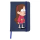 Блокнот А5 Мейбл Пайнс Гравиты Фолз (Mabel Pines Gravity Falls) Темно-синий (92288-2625-NB) - изображение 1